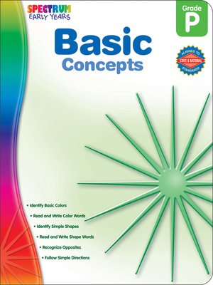 cover image of Basic Concepts, Grade PK